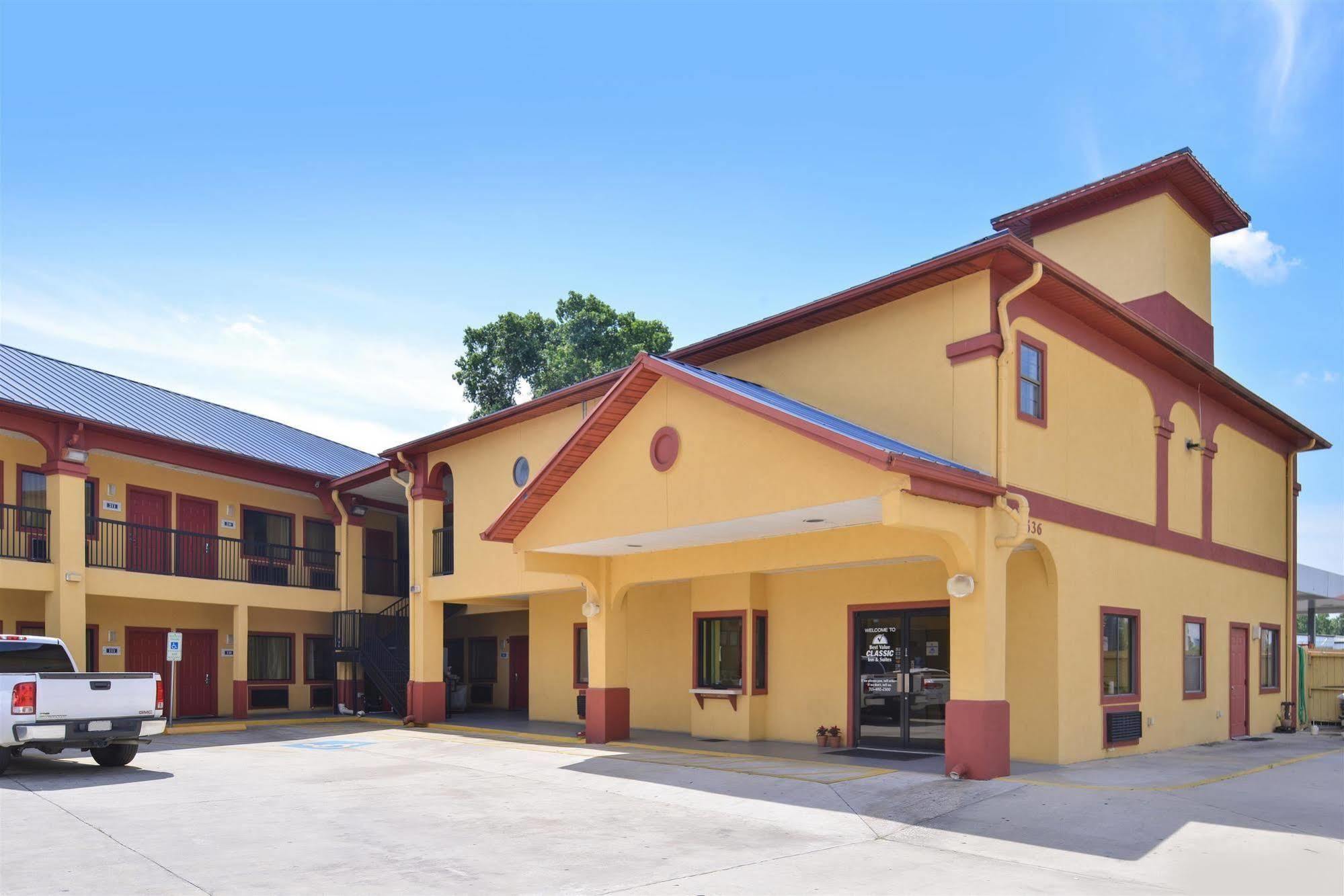 休斯敦中心美国超值酒店 外观 照片